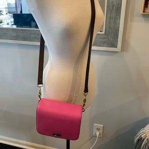J. Crew leather crossbody bag